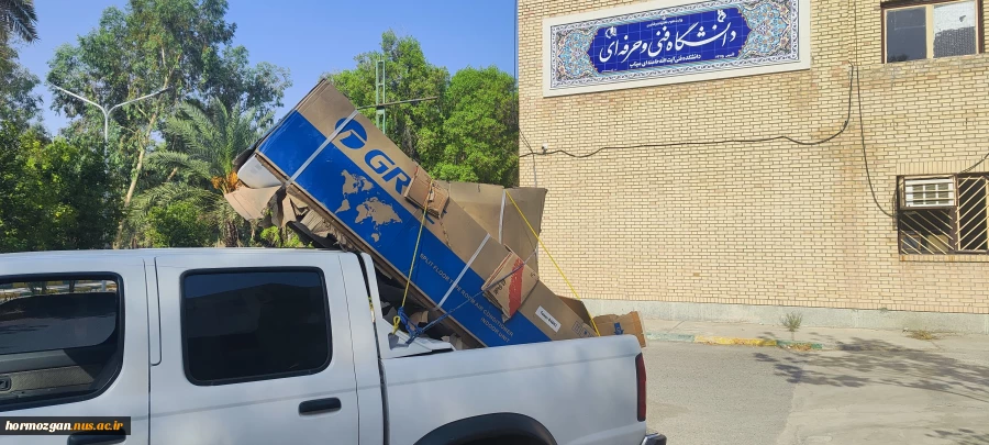 تجهیز سالن سلف سرویس و مطالعه خوابگاه دختران آموزشکده ملی مهارت میناب 4