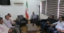 دیدار خیر محترم شهرستان میناب  حاج حسین زاهدی با دکتر مصلحی، سرپرست محترم دانشگاه ملی مهارت استان هرمزگان